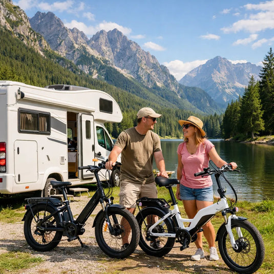 Peut-on transporter un vélo électrique en camping-car ? Le guide complet